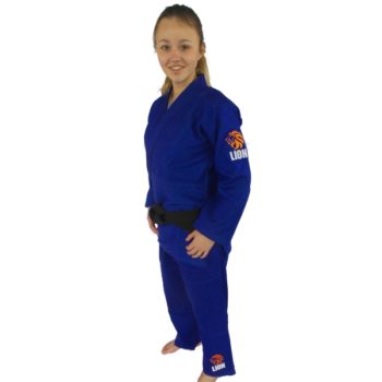 Lion judogi 550 Talent gi girls blue