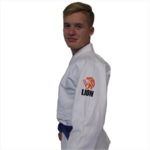 lion judogi white boys 550 talent gi