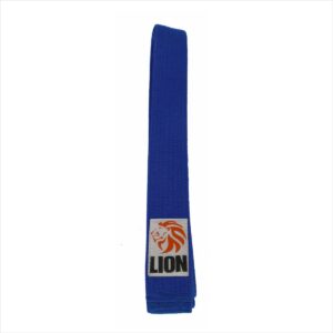 Lion belt blue judo ju-jitsu jiu-jitsu